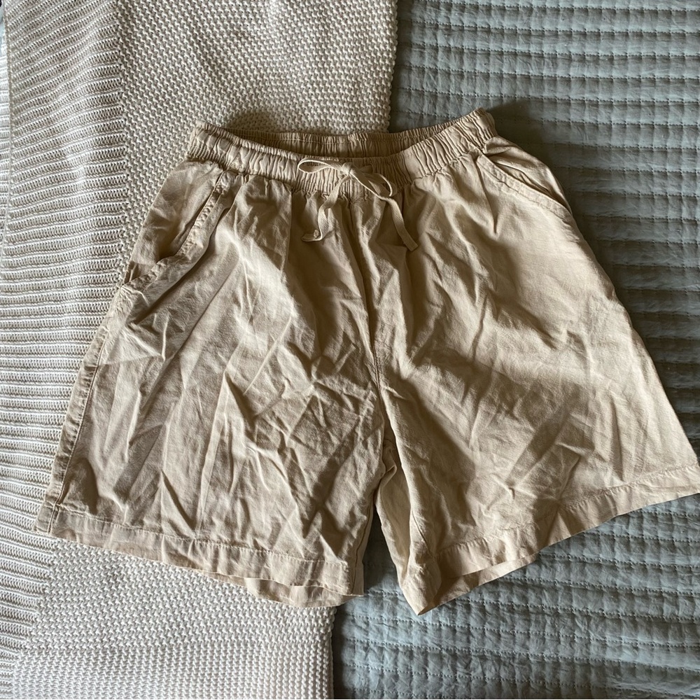 Women's Tan Casual Shorts